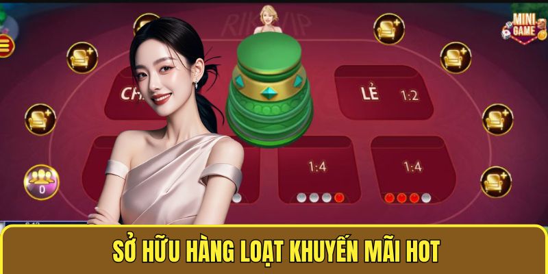 Xóc Đĩa Hit Club - Siêu Phẩm Cá Cược Hot Nhất 2025 3 Sở hữu hàng loạt khuyến mãi hot